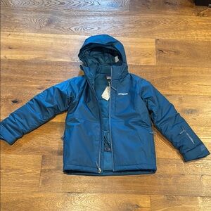 Patagonia Blue Puffer Jacket Insulated Weather-Resistant